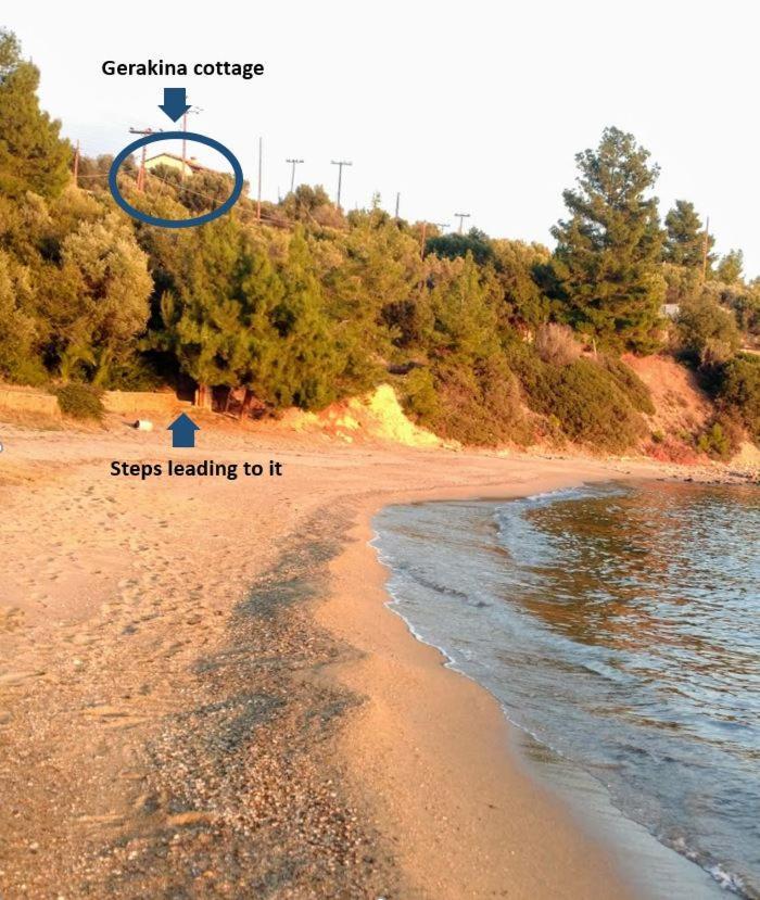 Gerakina Beach Cottage بساكوذيا المظهر الخارجي الصورة